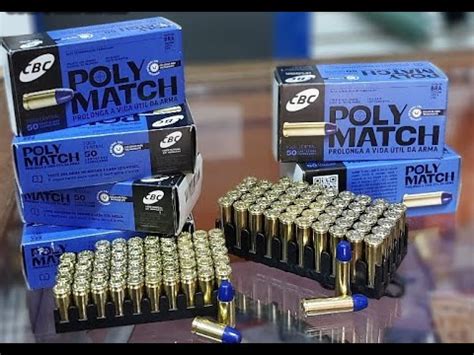 munição poly match 9mm